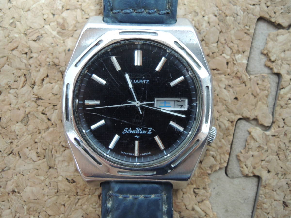 SEIKO シルバーウェーブ Z ビンテージ 腕時計 希少⁉︎】SEIKO シルバー