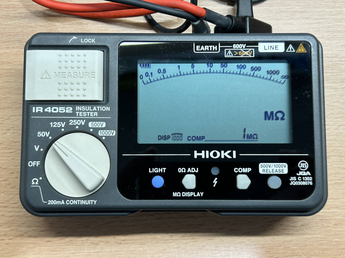 HIOKI 絶縁抵抗計 IR4052 IR4052-51 IR4052-50 未使用品 日置電機 