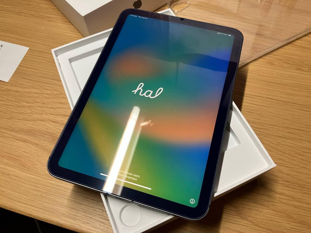 iPad mini 6 256GB SIMフリー カバー付き iPad mini 6 256GB SIMフリー