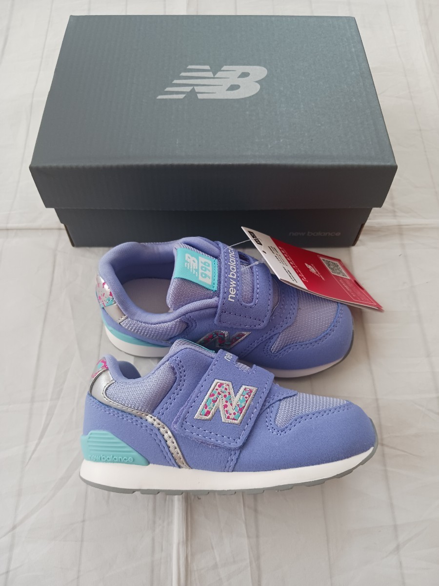15.5cm ニューバランス スニーカー 女の子 IZ996 靴　子供　キッズ ジュニア　シューズ 新品　 くつ　AB3