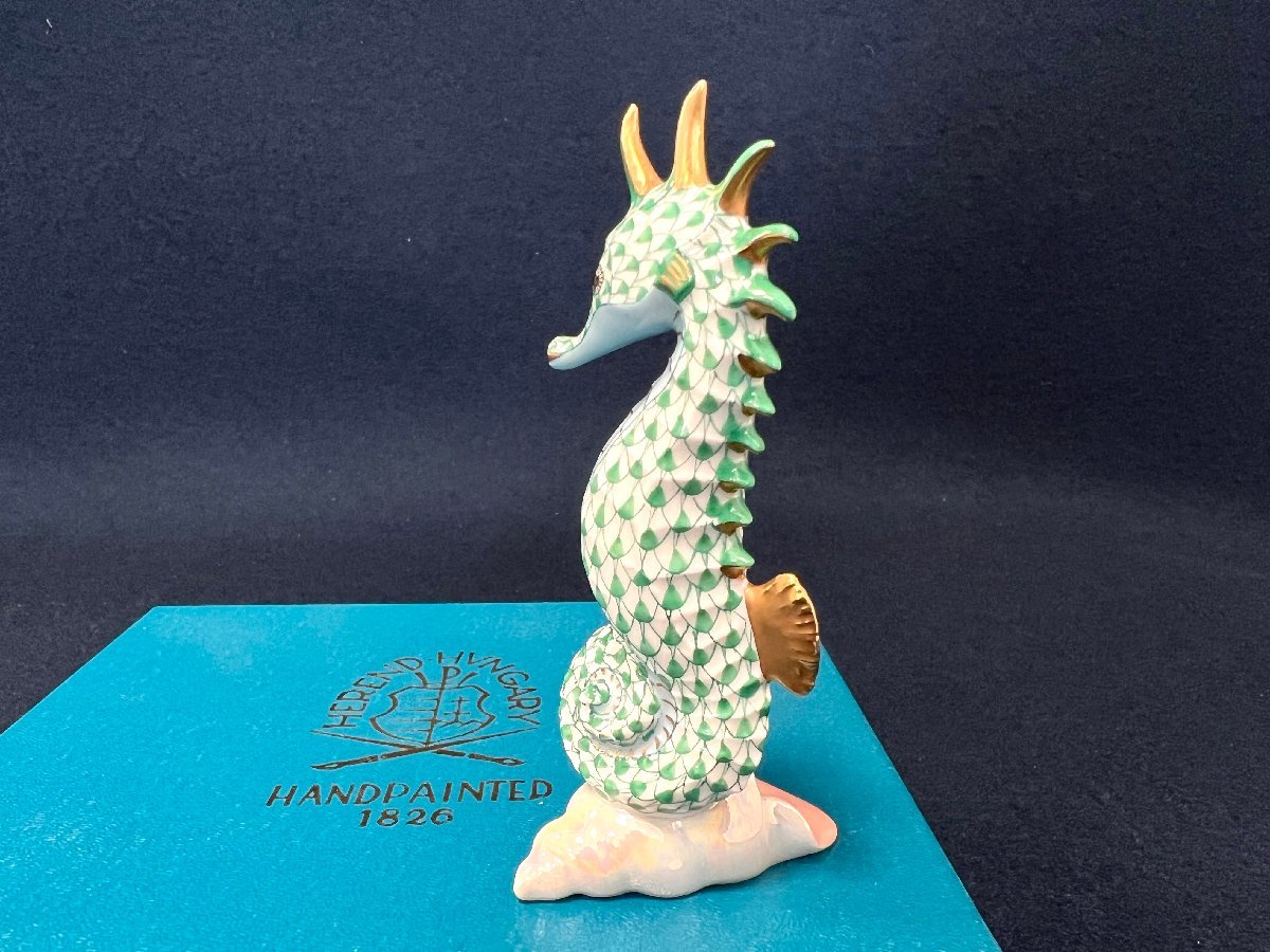 タツノオトシゴ ヘレンド HEREND タツノオトシゴ ペア ゴールド