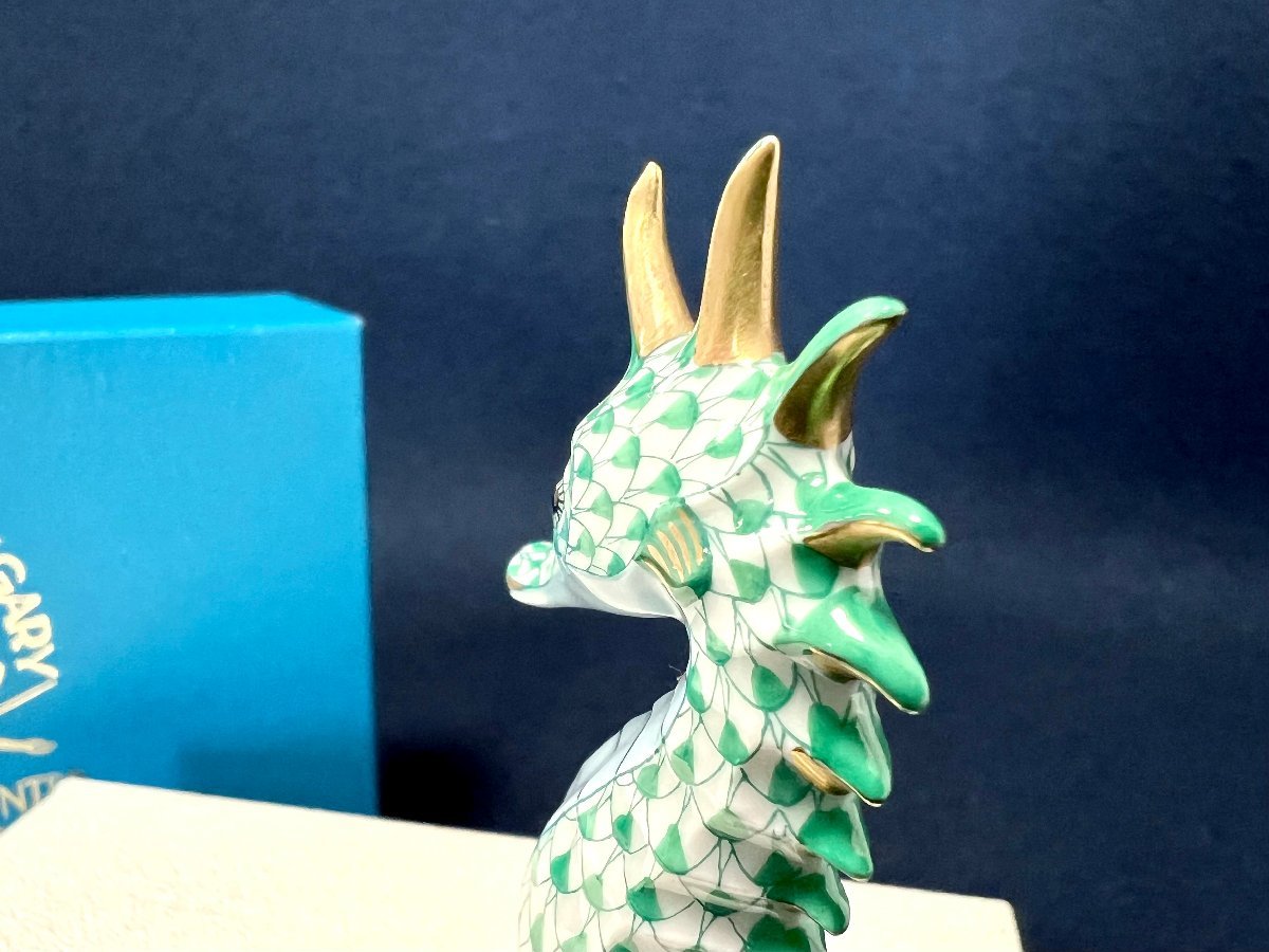 HERENDヘレンドフィギュリンたつのおとしごタツノオトシゴ竜の