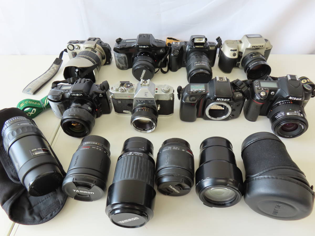 g5-17【 まとめ売り 】 Nikon Canon PENTAX 等 一眼レフ フィルム