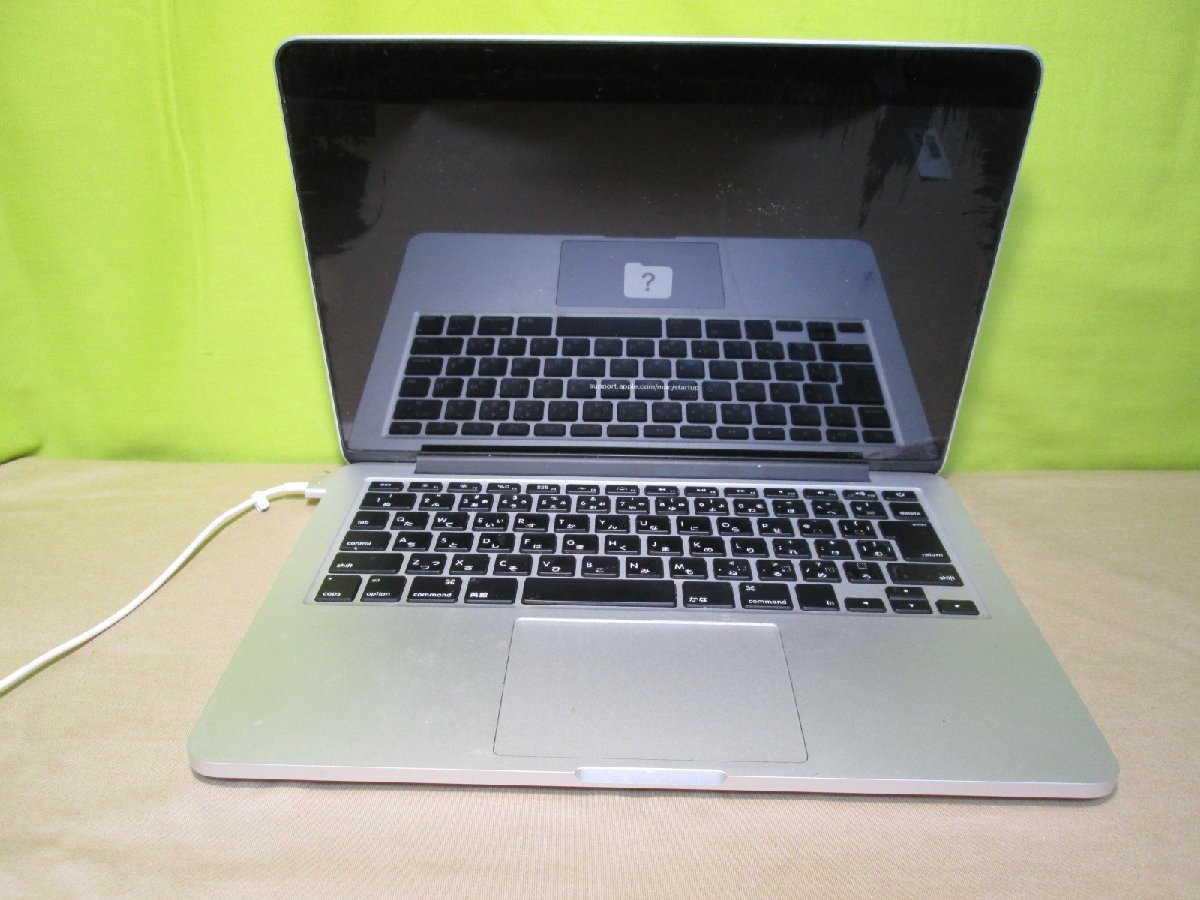 Apple MacBook Pro A1502【M.2 SSD搭載】 Core i5 電源投入可 ジャンク 