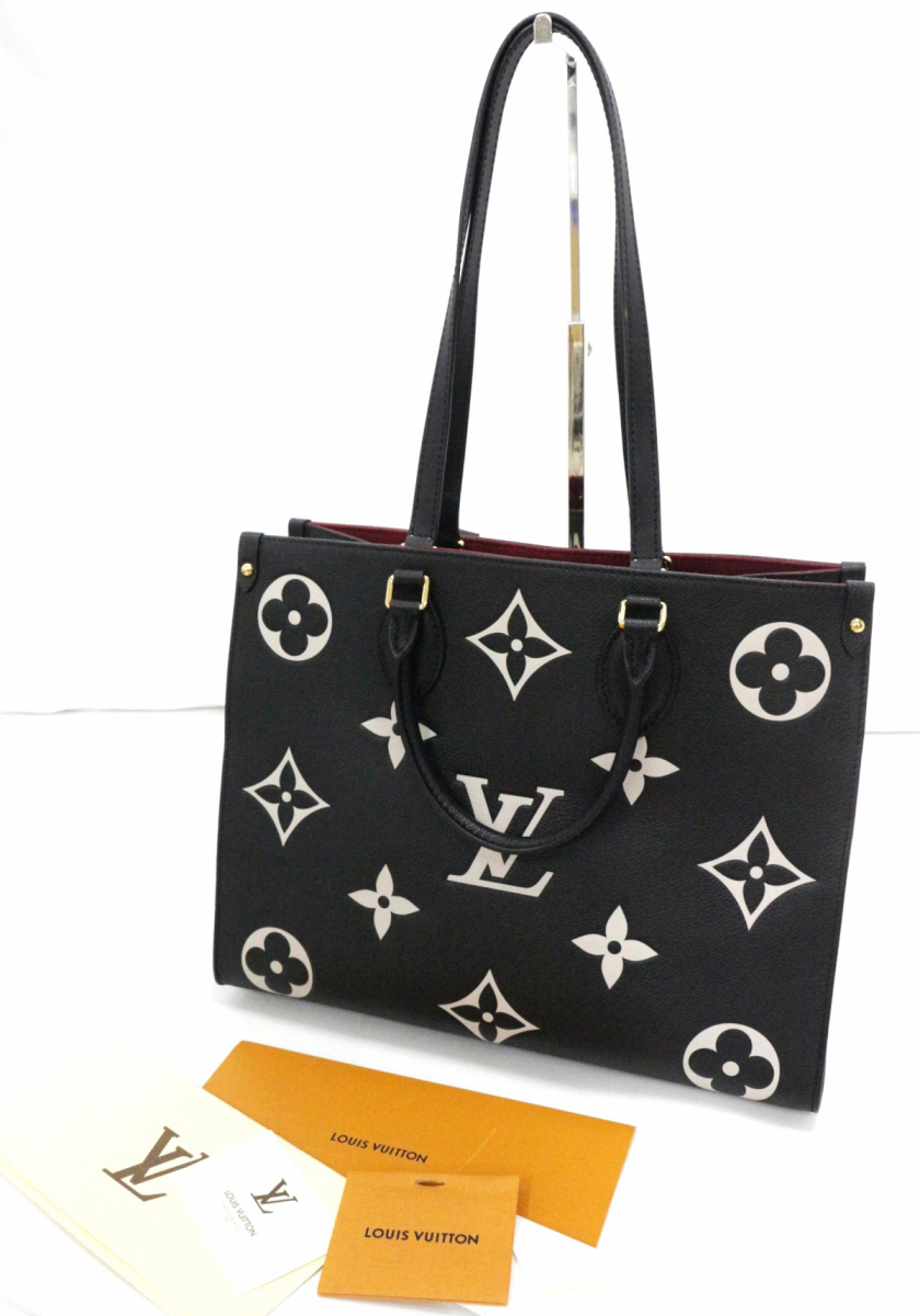 行董】美品 LOUIS VUITTON ルイヴィトン モノグラム CABAS ONTHEGO MM 