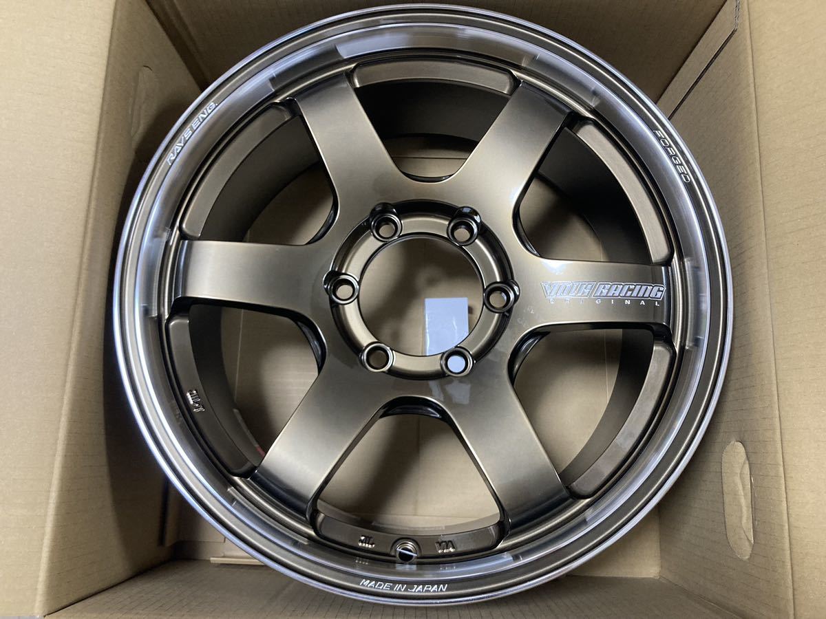 在庫処分 4本セット RAYS VOLKRACING TE37 SR 18インチ 8j +38 200系 