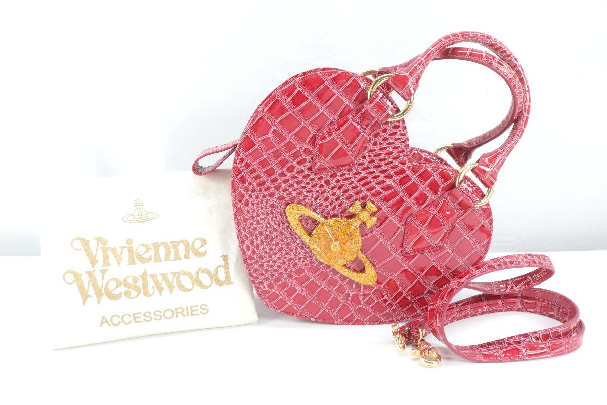 Vivienne Westwood ヴィヴィアンウエストウッド ハンドバッグ ハート型 