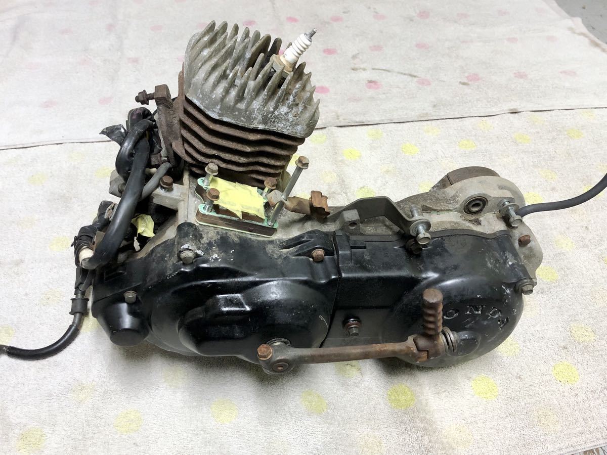 スーパーディオAF27 エンジン ジャンク品 ホンダ 部品取り
