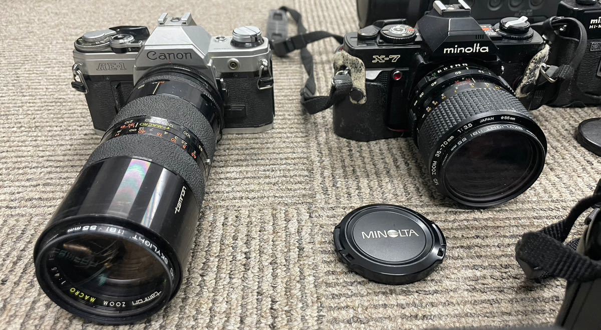 003 9 フィルムカメラ 一眼レフまとめ MINOLTA ミノルタ α-7 α5700i