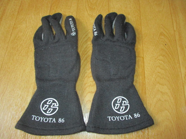 ARD　限定AE86モデル　ゴーカート・レーシングドライビングスーツ・ツナギ用グローブ　美中古　サイズM　スパルコ・プーマ