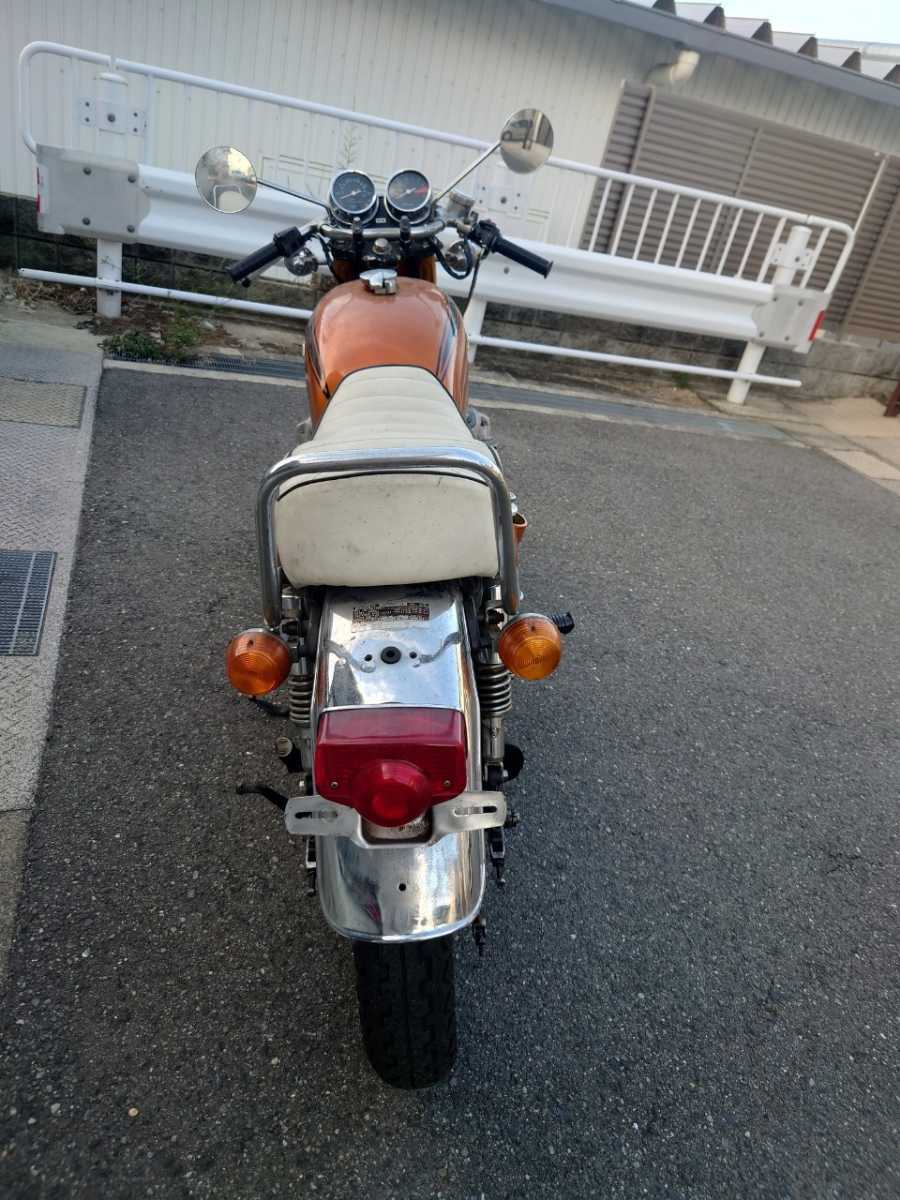 仕上げベースに 新品部品交換多数 逆車 国内登録済み HONDA CB750K1 