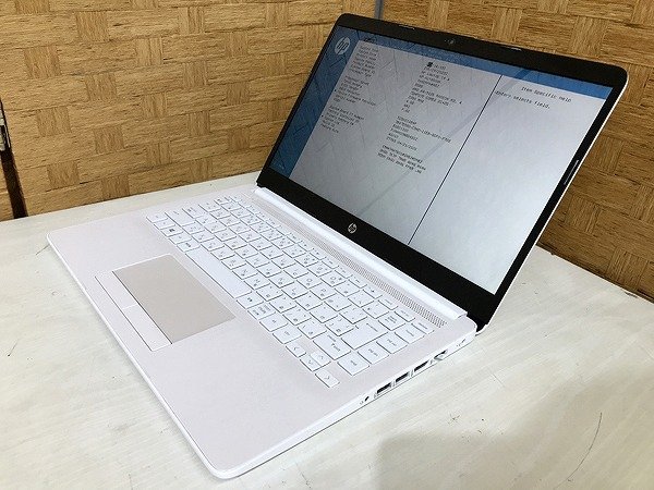 SME89219SGM HP 14型 ノートPC 14s-dk0098AU AMD A4-9125 メモリ4GB