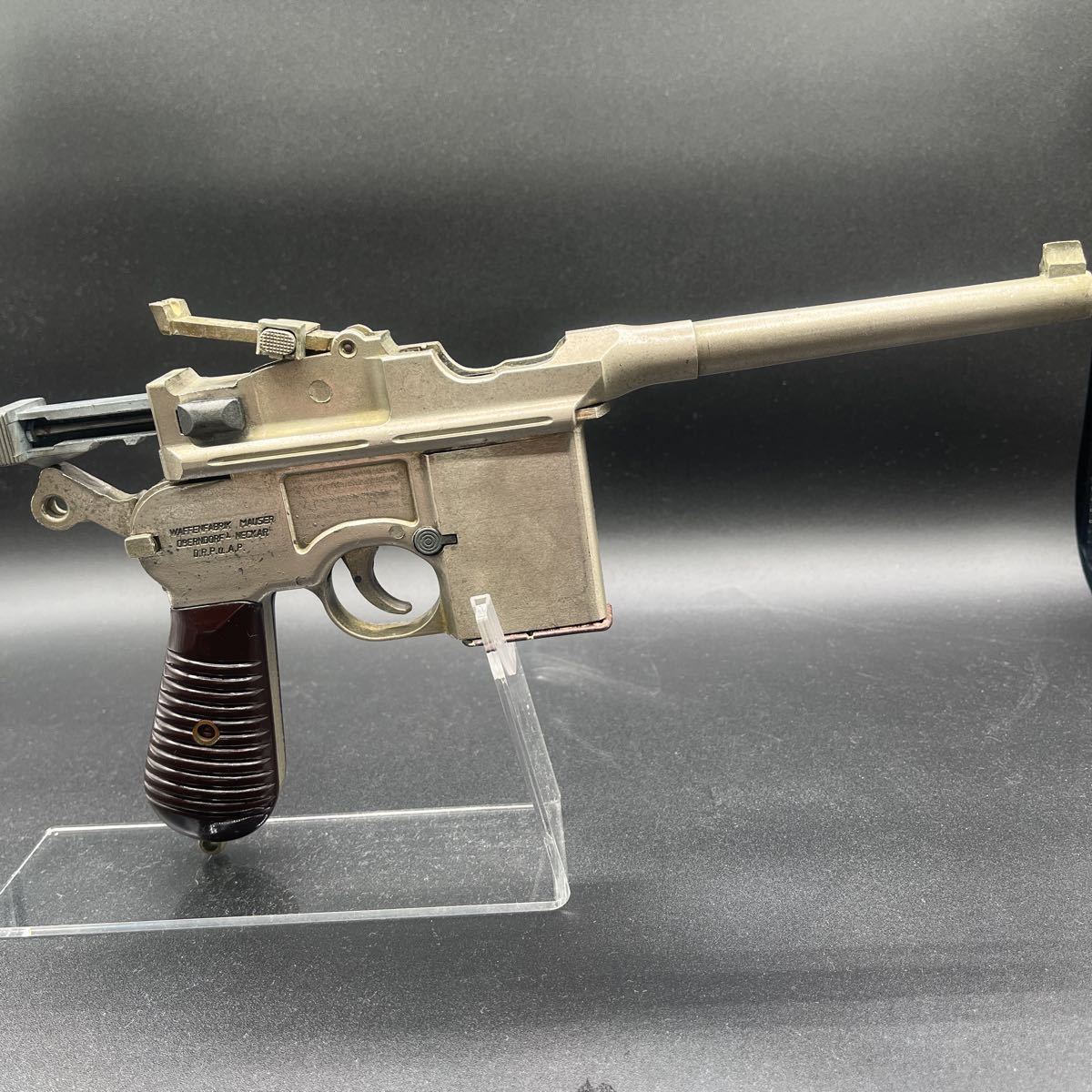 ハドソン SMG刻印 金属製 モデルガン HUDSON MAUSER 中古 ハドソン