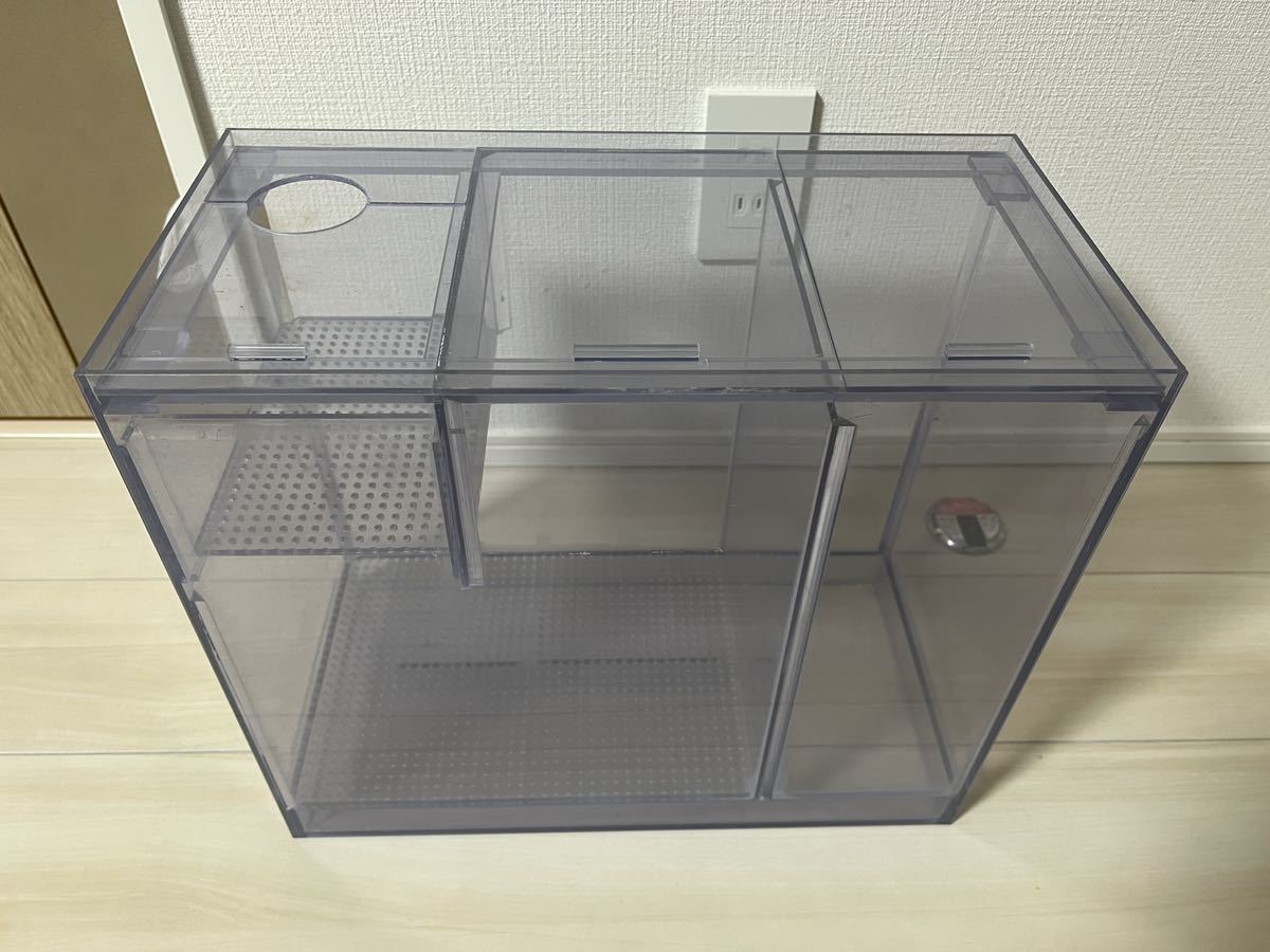 W400×D250×H300 オーバーフロー水槽　三層式濾過層 W400×D250×H300 オーバーフロー水槽 三層式濾過層 □国産3層