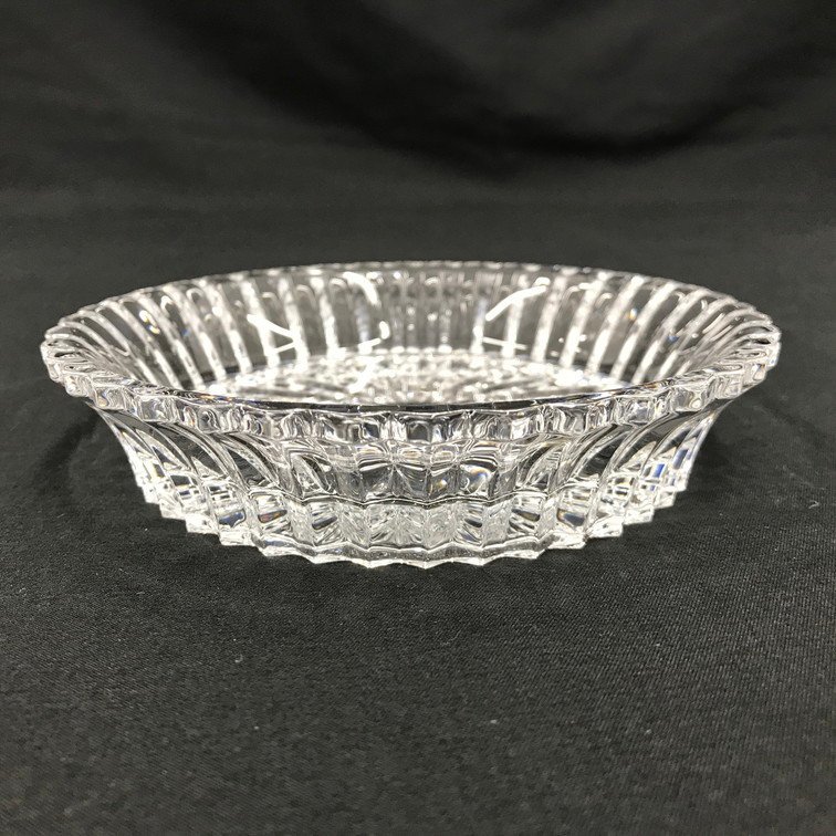 Baccarat バカラ プレート (バカラ) クリスタルプレート 皿 箱付き 