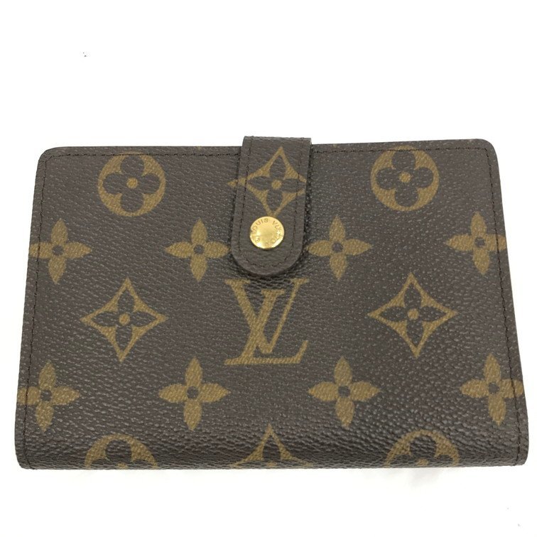 LOUIS VUITTON　ルイヴィトン　モノグラム　ヴィエノワ　M61674/MI0969　がま口財布【BHBD3045】