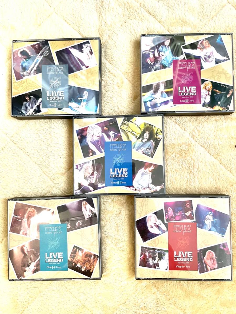 LIVE LEGEND Jimmy PageーRobert Plant Band Japan tour1996 20枚組