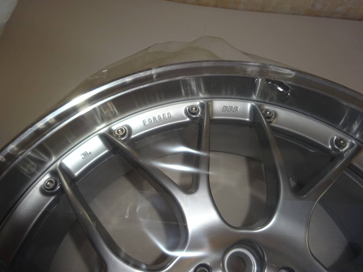 BBS RS-GT №RS989A 19インチ 8J シルバー ET52 1本のみ 新品 展示品 