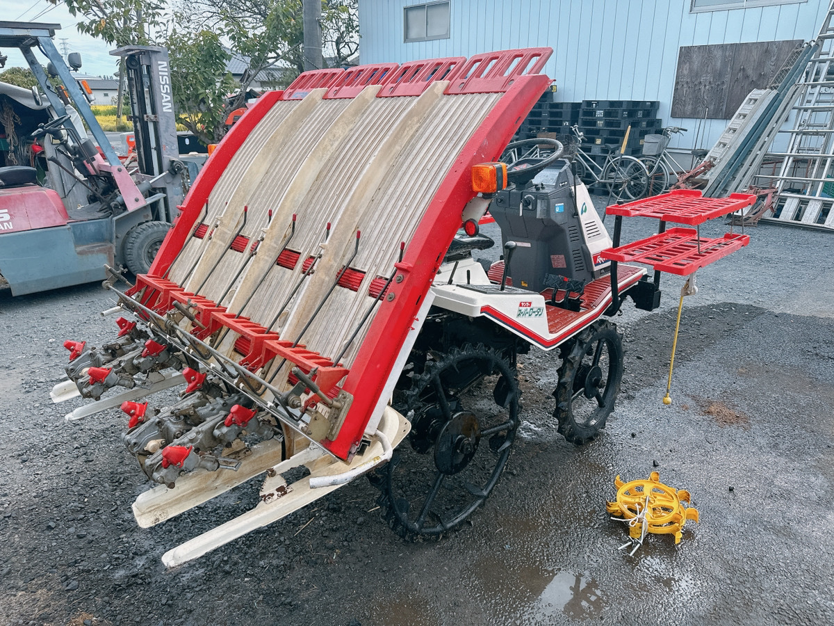 YANMAR ヤンマー 田植え機 RR40 4条植え ロータリー 田植機 茨城県常陸 