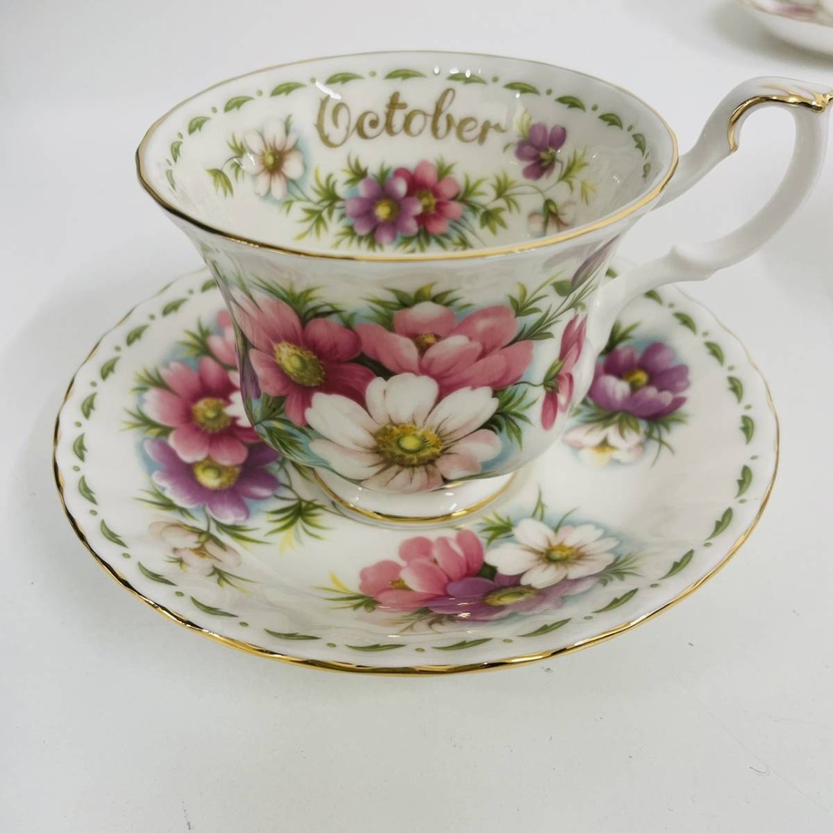 ROYAL ALBERT ロイヤルアルバート カップ&ソーサー 5客 フラワーオブザ 