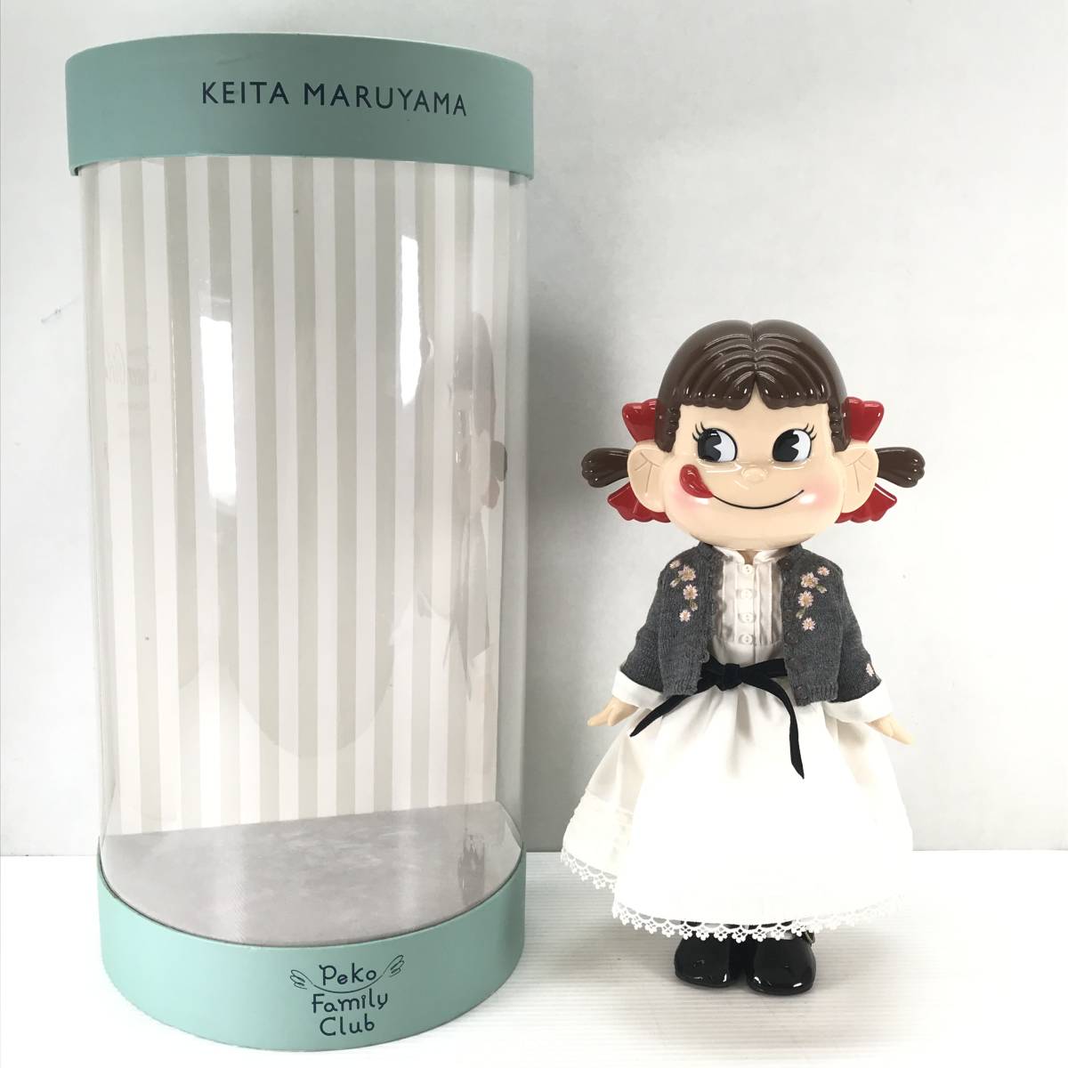 不二家 ペコちゃん スイートピュアドレス 非売品　KEITA MARUYAMA 中古 FUJIYA □中古品□ 不二家 FUJIYA フィギュア ペコちゃん