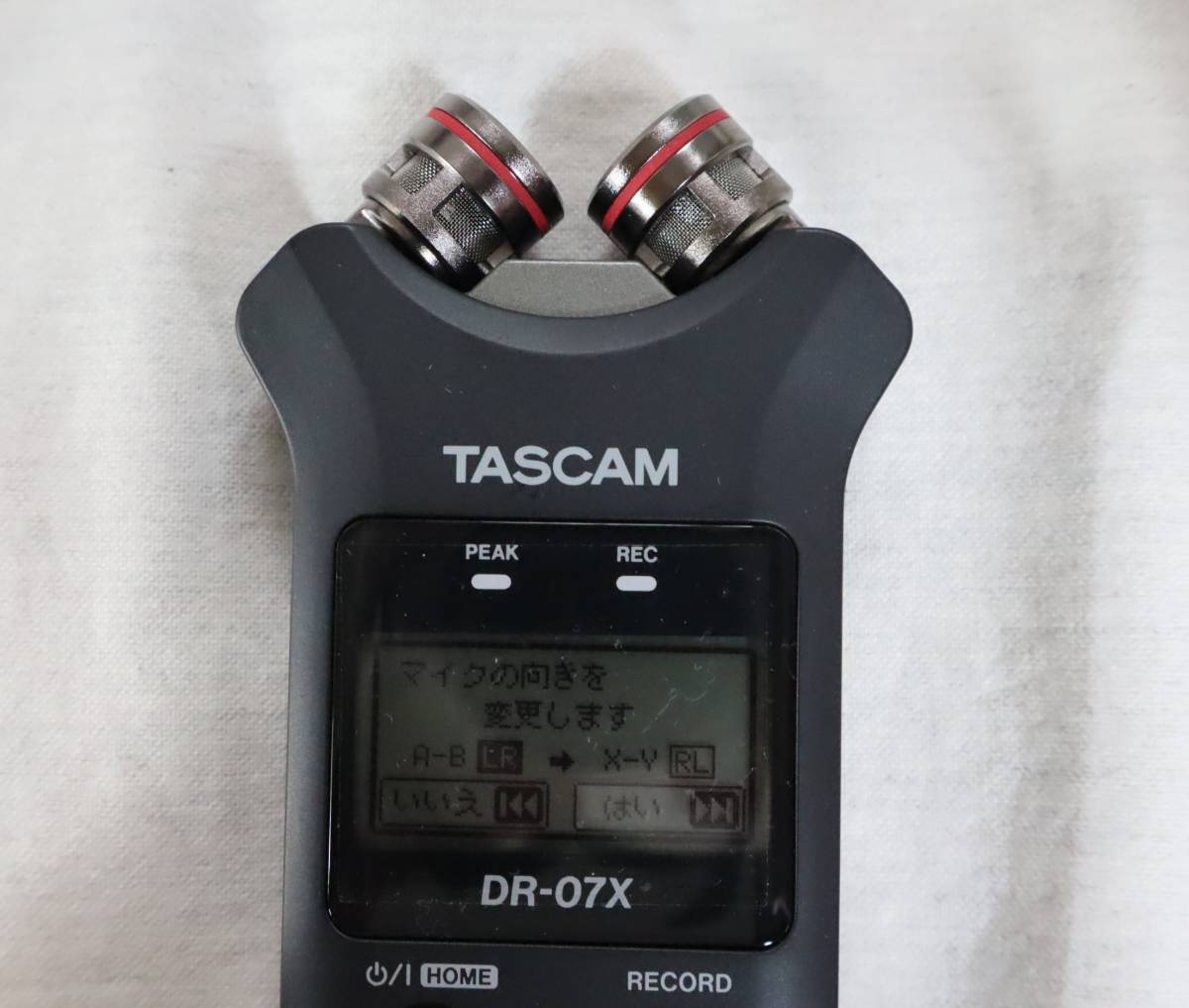 24美品TASCAMタスカム◇DR-07X◇ステレオ オーディオ レコーダー/USB