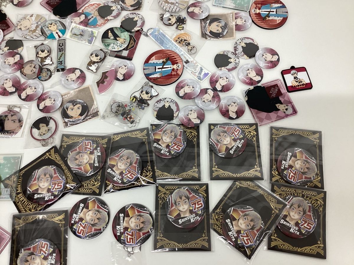 現状 ハイキュー グッズ まとめ売り キャラ分け 北信介 缶バッジ 