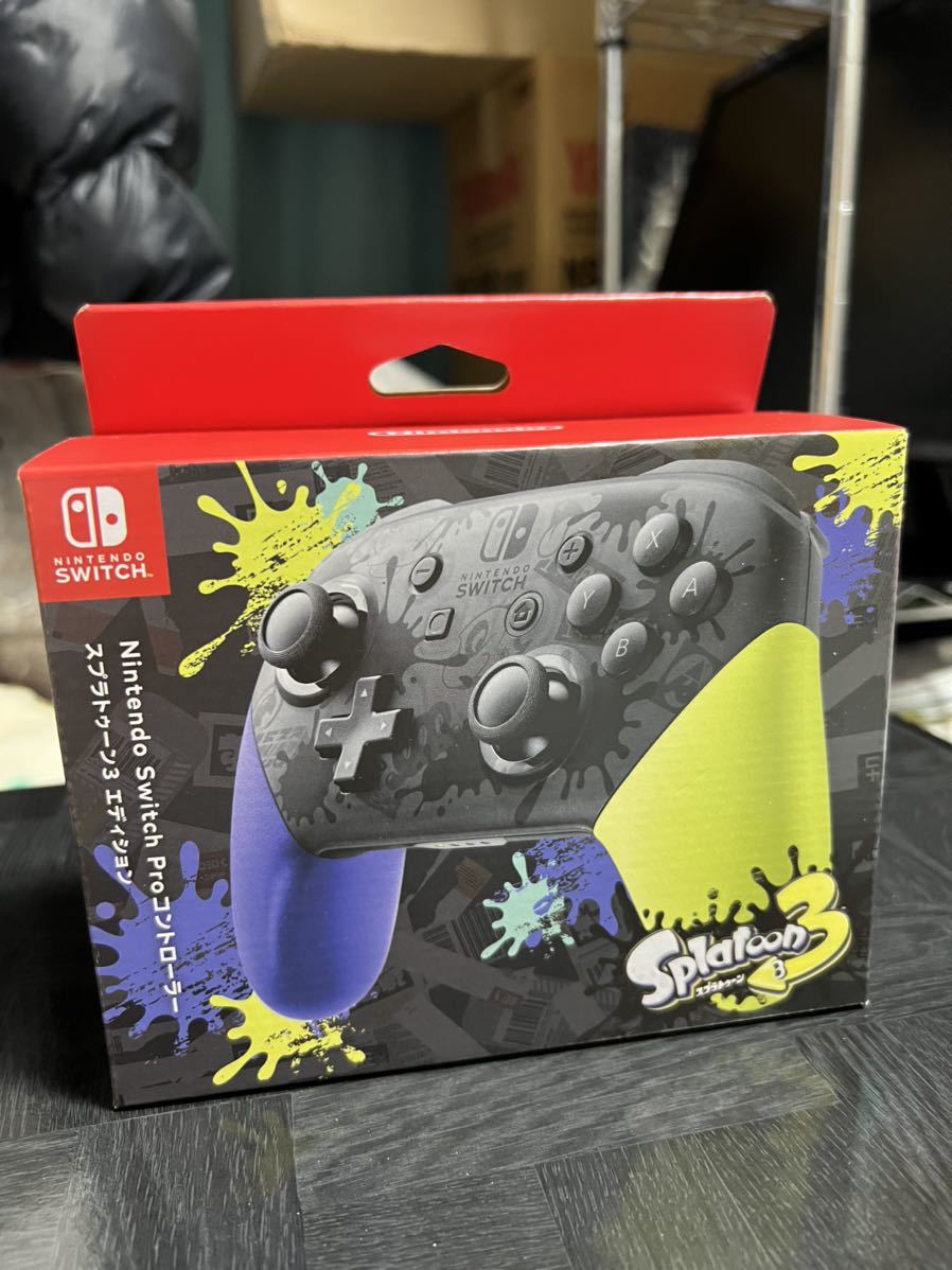 新品未開封】任天堂 純正品 Nintendo Switch Proコントローラー