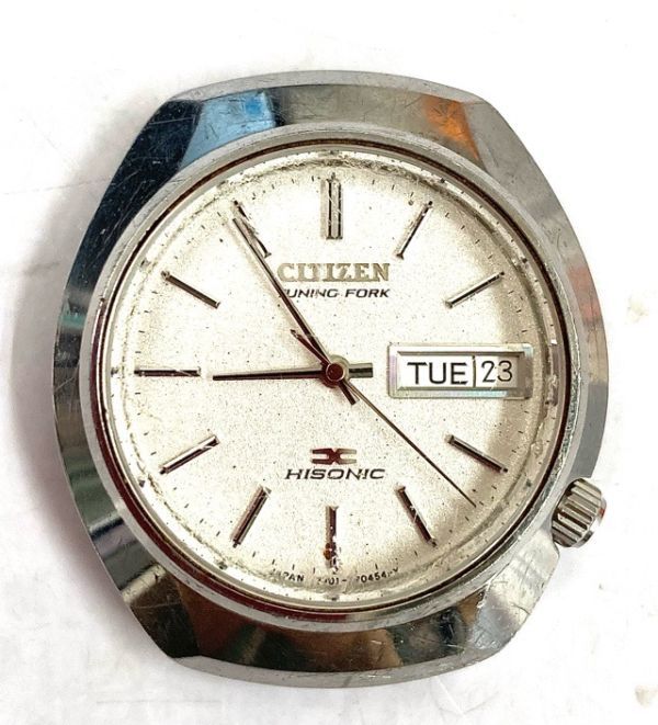 CITIZEN シチズン メンズ 腕時計 TUNING FORK 音叉時計 GN-4W-S