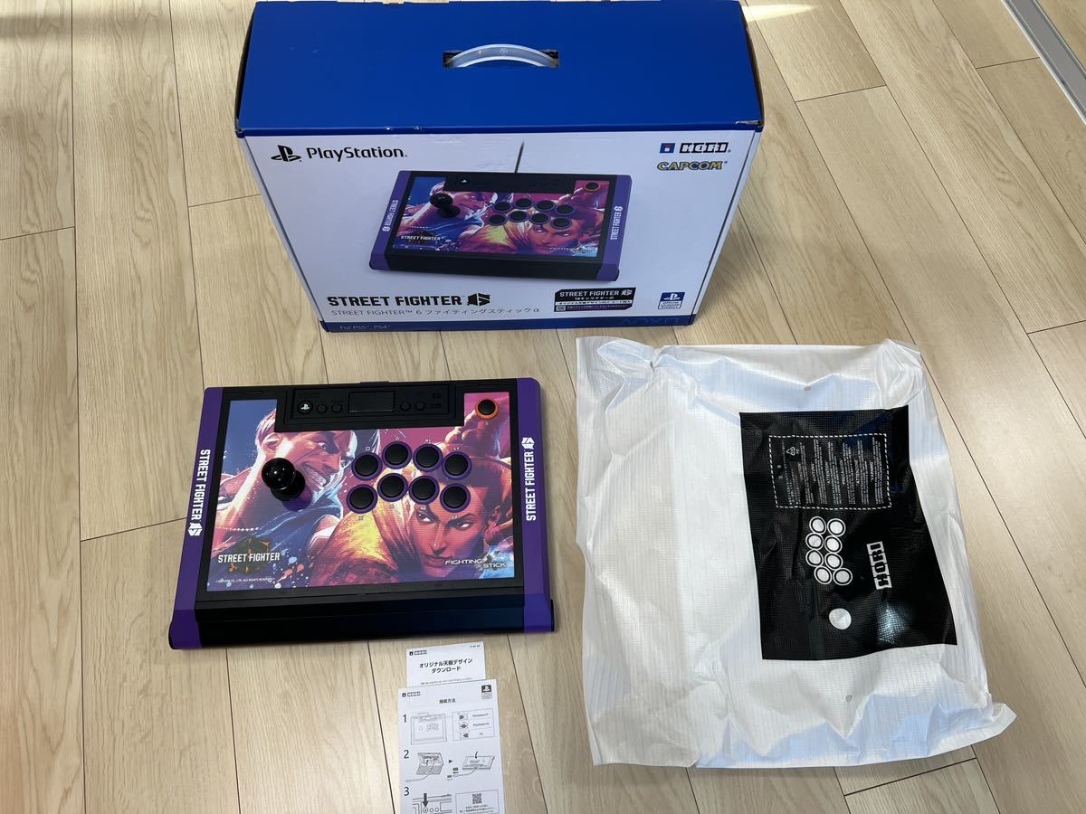 HORI アケコン ファイティングスティックα SPF-033 スト6(アクセサリ 