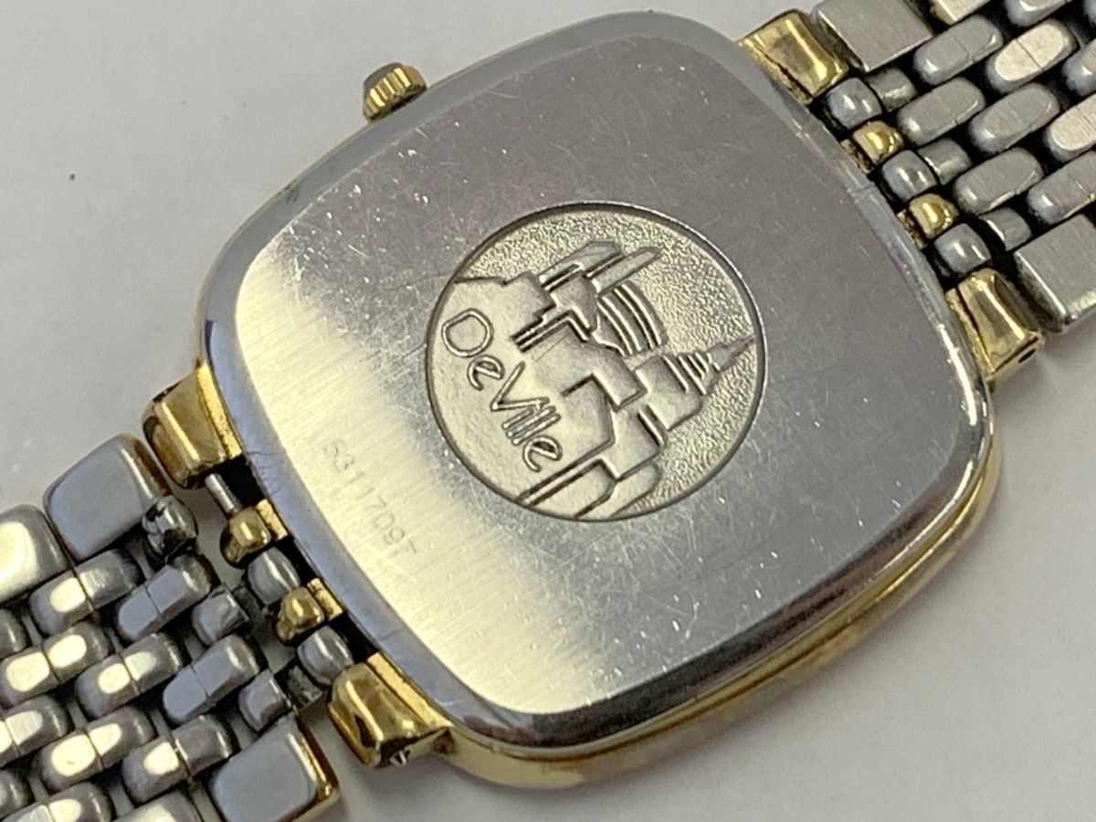 I467-C2-532◎【電池交換済み】 OMEGA オメガ De Ville デビル Cal 
