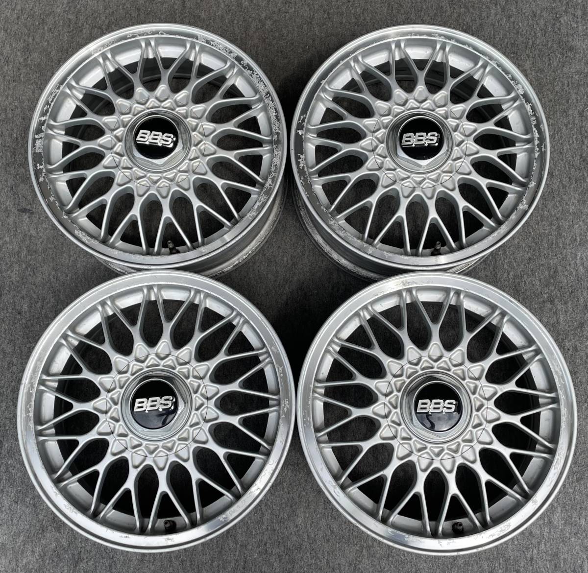 希少！BBS STI 15インチ 6JJ +55 5H 100 FORGED 4本 鍛造(社外品