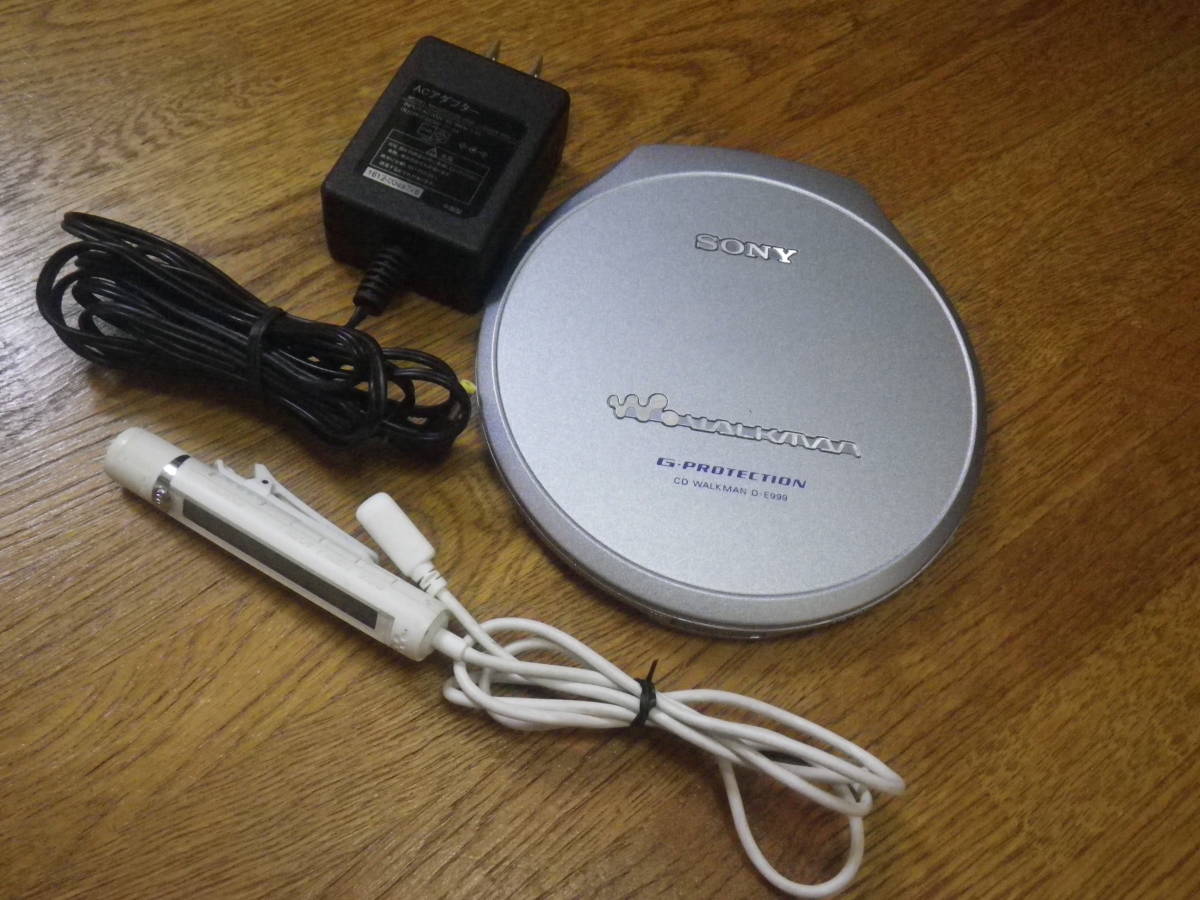動作良好 SONY ソニー 薄型 CD WALKMAN D-E999 送料180円より