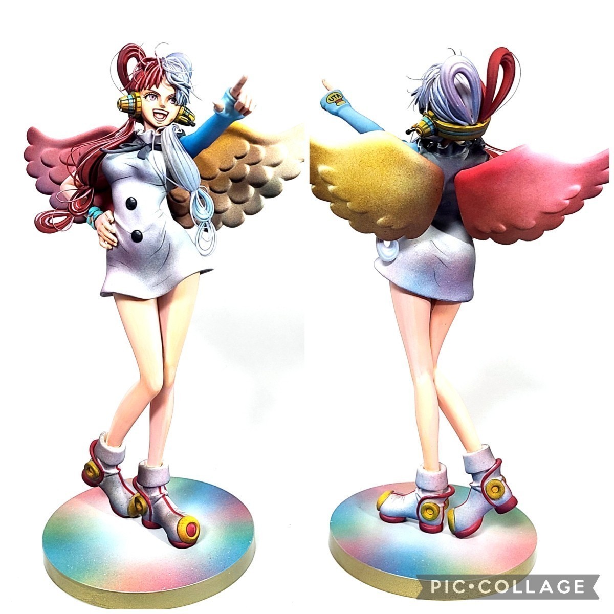 二次元 リペイント ウタ 完成品 ポーズ修正 顔の描き直し 頭髪追加 