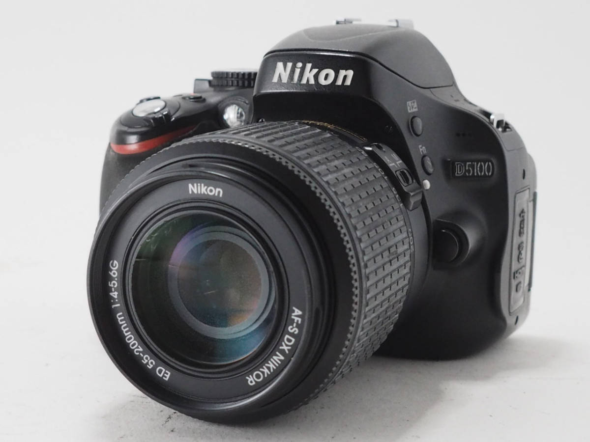 中古 カメラ ☆動作未確認☆ ニコン NIKON D5100 レンズセット