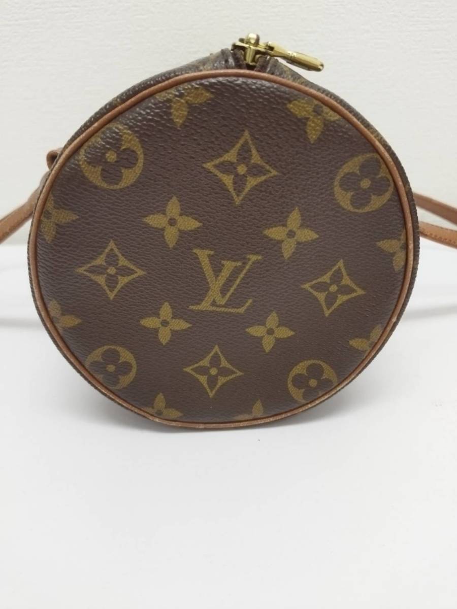 F/443553】LOUIS VUITTON ルイヴィトン ハンドバッグ 筒型 ブラウン