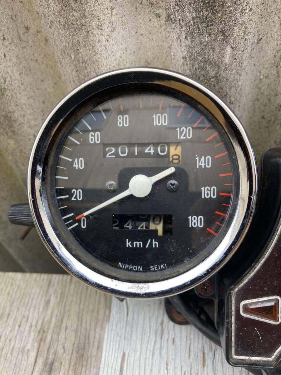 スーパーホーク3 純正 メーター ホーク3CB250NCB400Nスーパーホーク