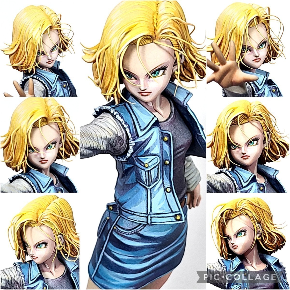 リペイント 人造人間18号 フルリペイント ドラゴンボールZ MATCH