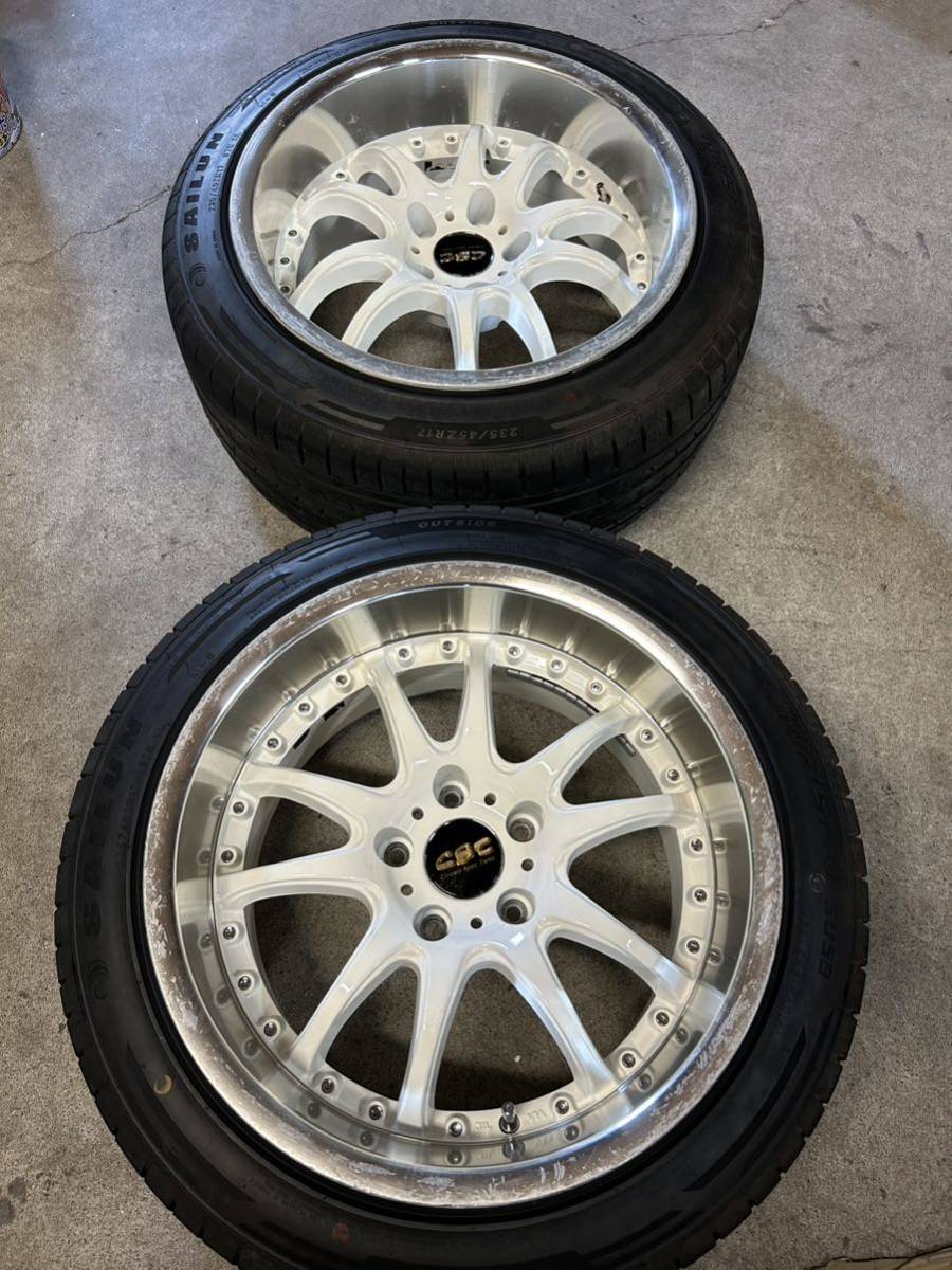 ★CST　2本　9.5J SAILUN　２３５　４５　１７