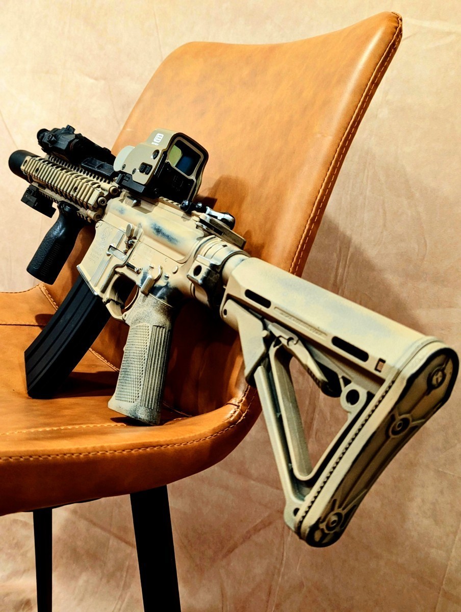 動作快調＆極美品!!】 東京マルイ 次世代電動ガン MK18 カスタム セット