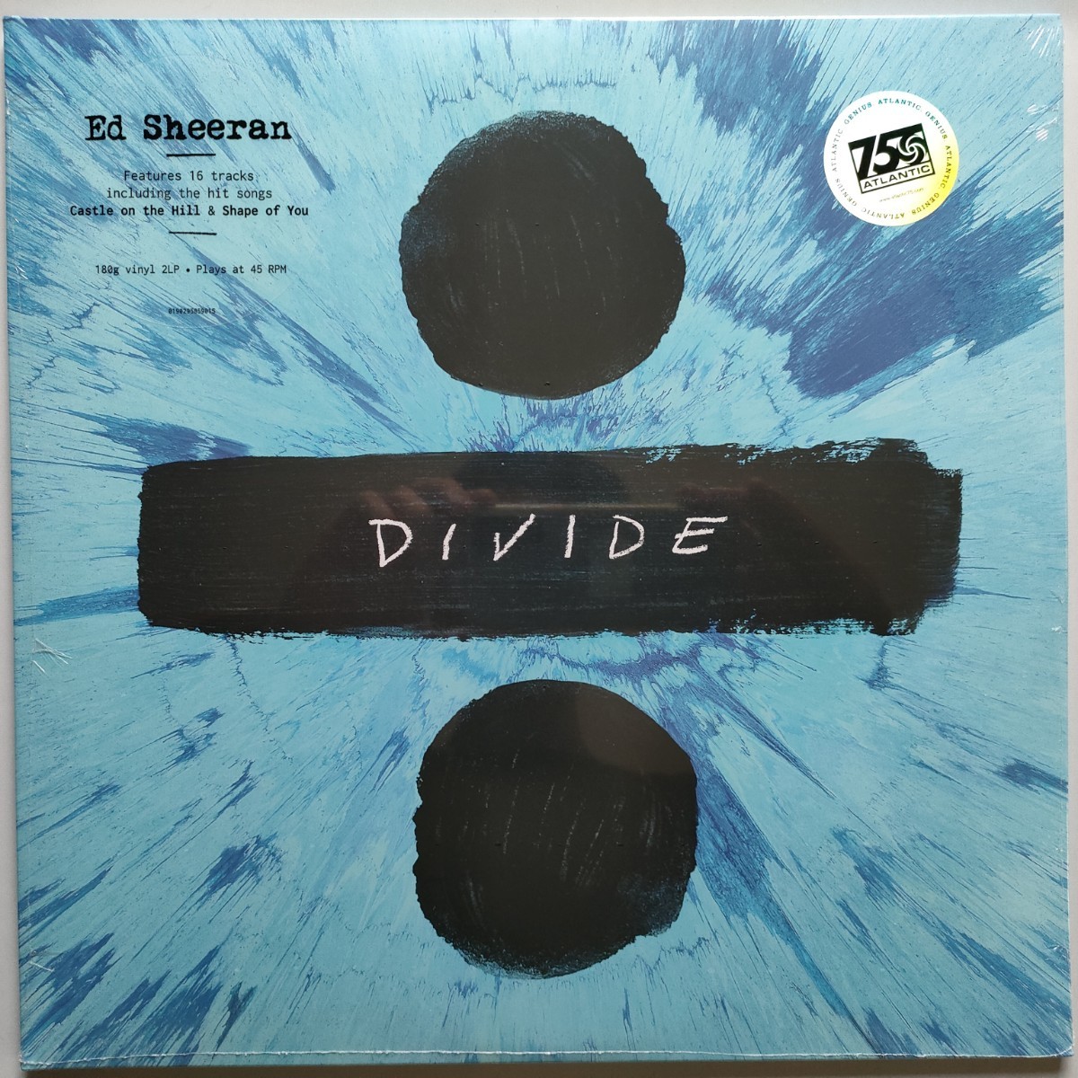 LPレコード Ed Sheeran エド シーラン代表作3rdアルバム ÷ Divide 180g 