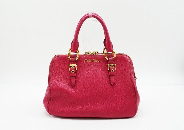 人気，限定SALE MIU MIU ミュウミュウ マドラス 2WAYハンドバッグ RL0058(かばん、バッグ)｜売買されたオークション情報、yahooの商品情報をアーカイブ公開 - オークファン かばん、バッグ