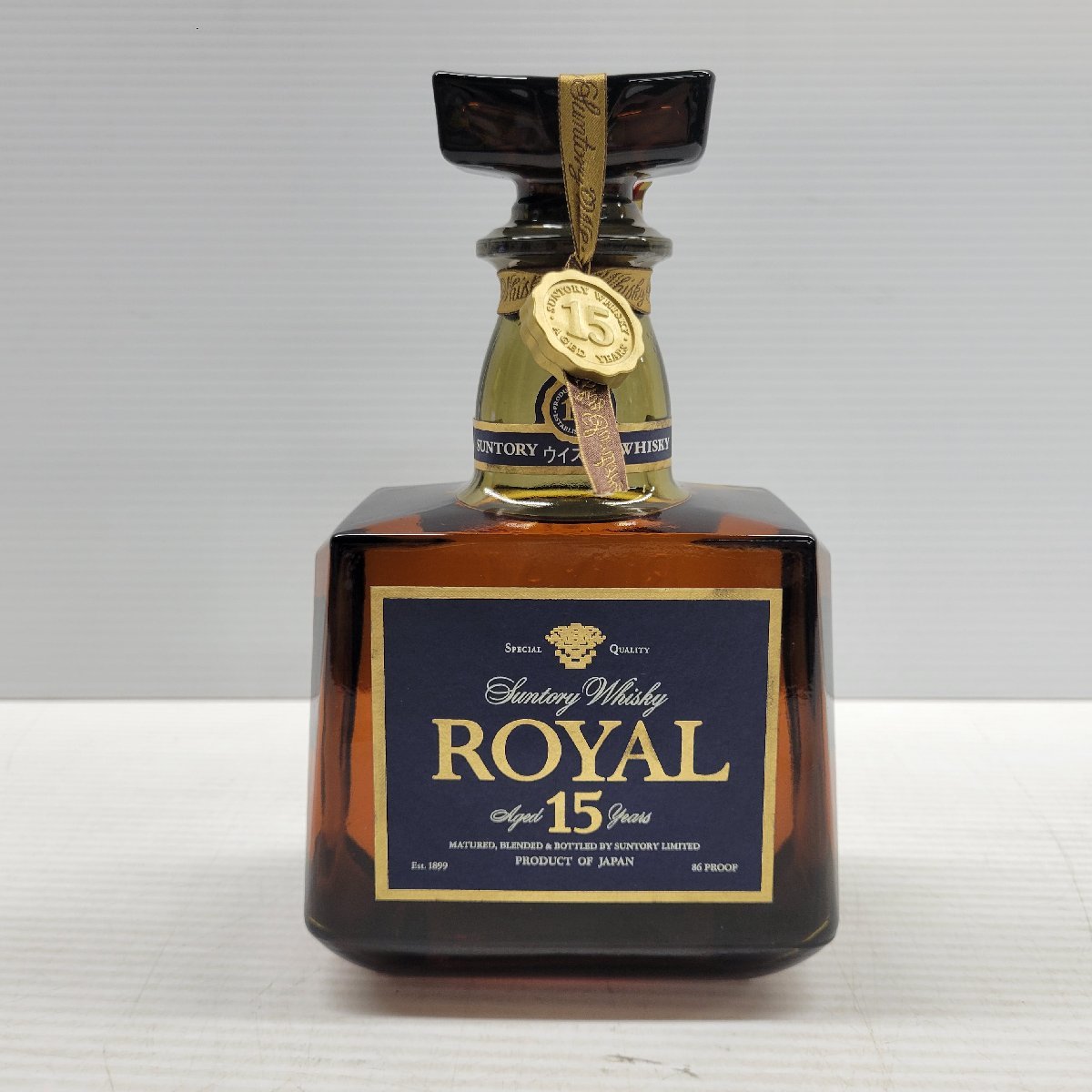 IZU【中古品】 サントリー ウィスキー ローヤル プレミアム 15年 未開栓品 ※箱無し 〈214-230906-AS-05-IZU〉