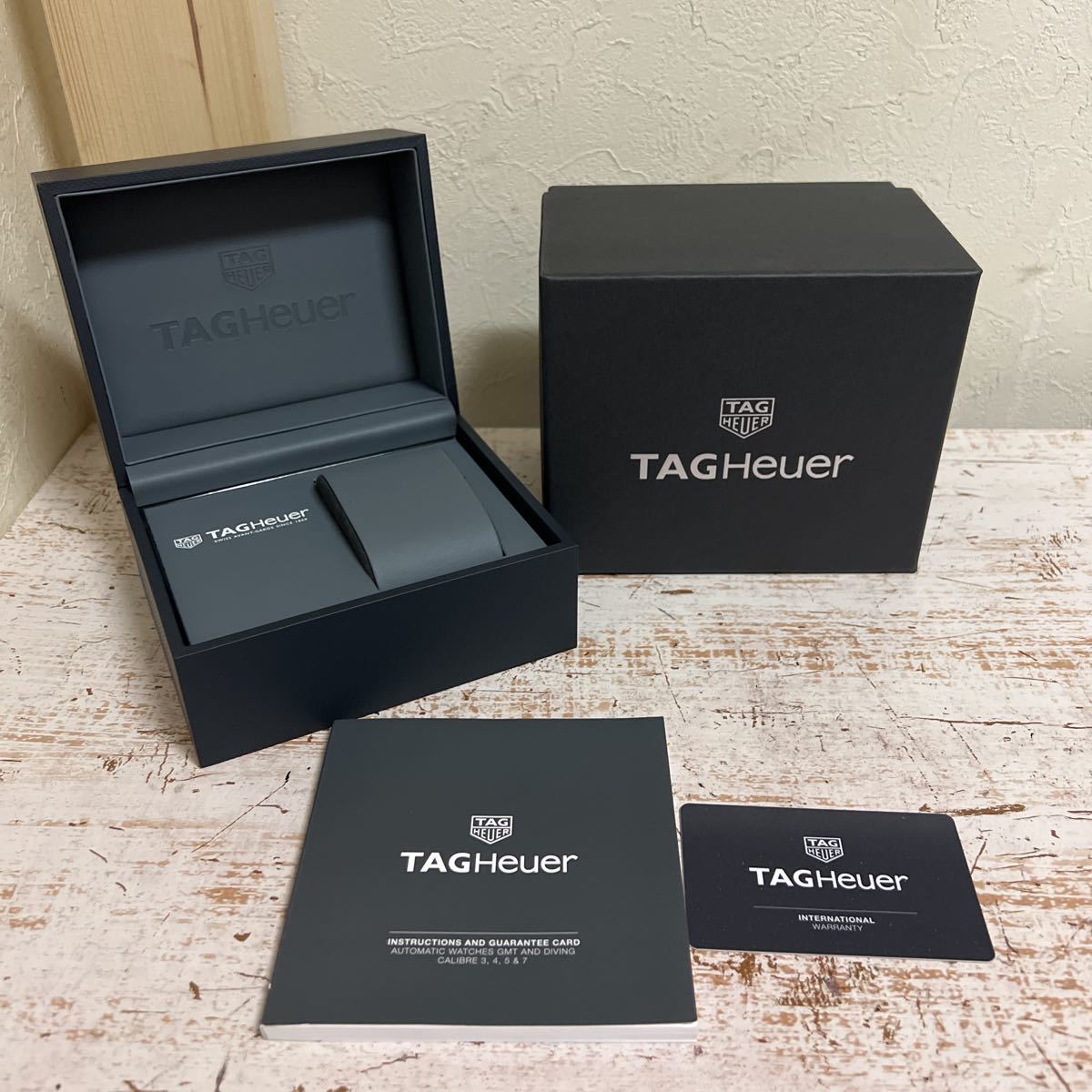 1円～★1725　タグホイヤー　腕時計　空箱　ウォッチケース