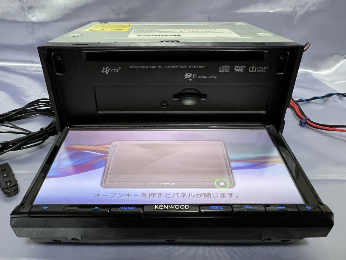 KENWOOD ケンウッド メモリーナビ MDV-L505 Bluetooth DVD CD フルセグ