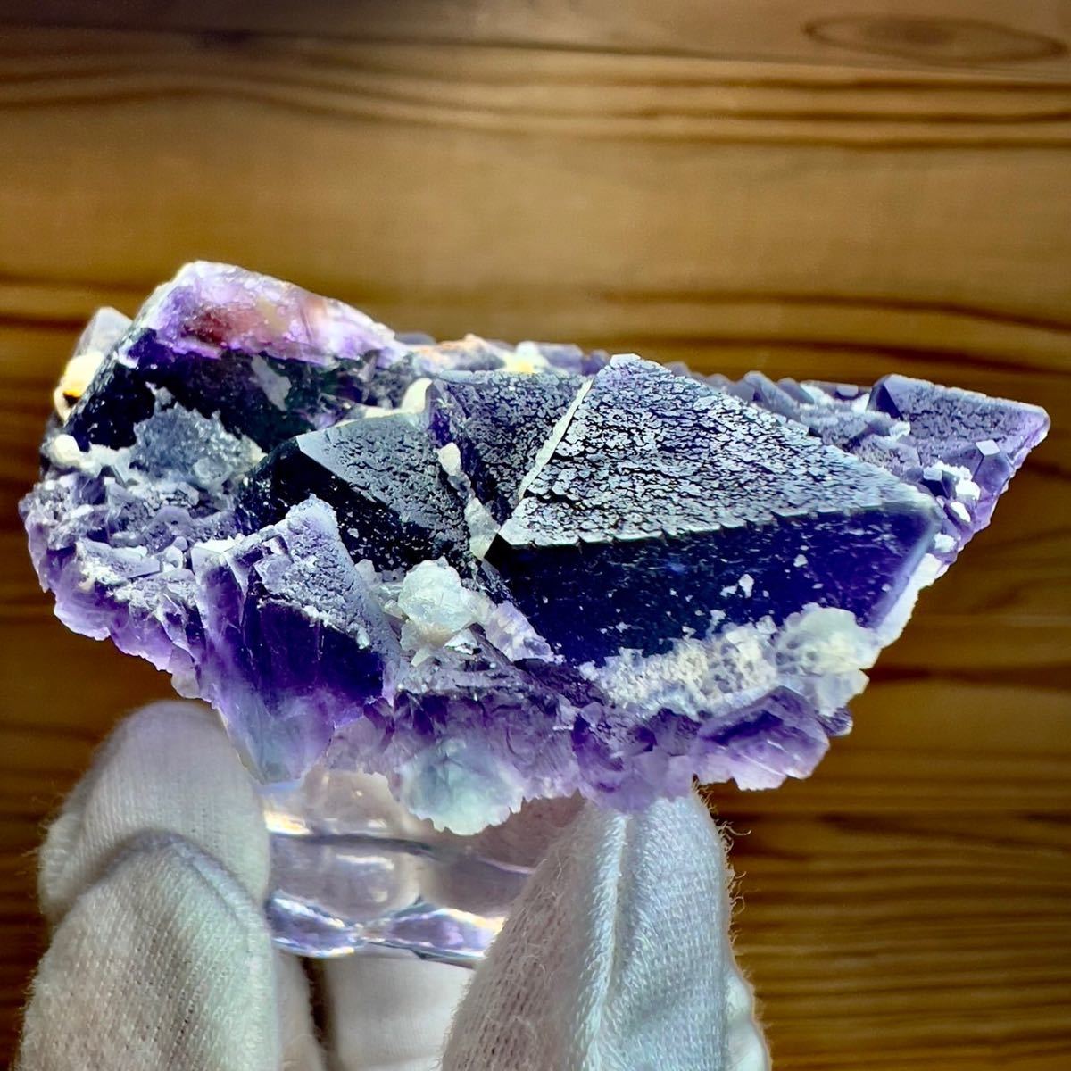 ナミビア オコルス産 フローライト 蛍石 鉱物標本 原石