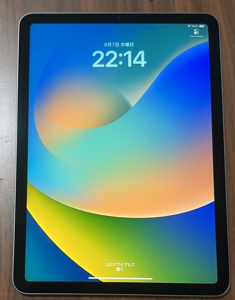 【送料無料】Apple iPad Air 10.9インチ 第5世代 Wi-Fi 64GB スペースグレイ バッテリー100% A2588