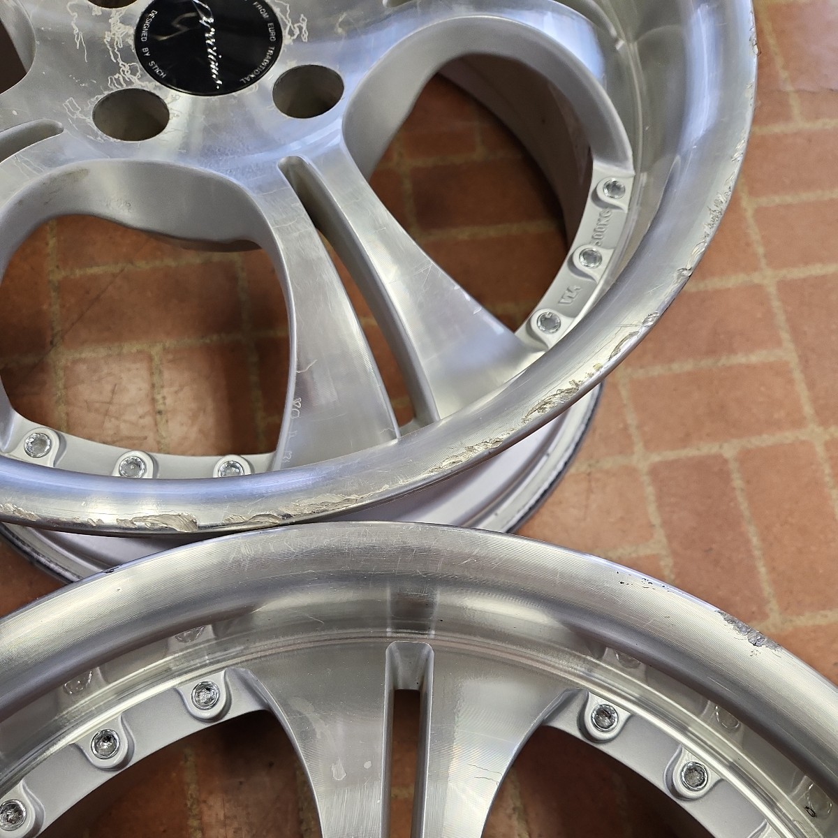 深リム STICH Precious 16インチ 7J+35 4H-100 中古 Precious 16インチ 深