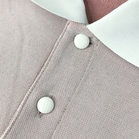 MARK&LONA マークアンドロナ 半袖ポロシャツ スカル オレンジ系 48