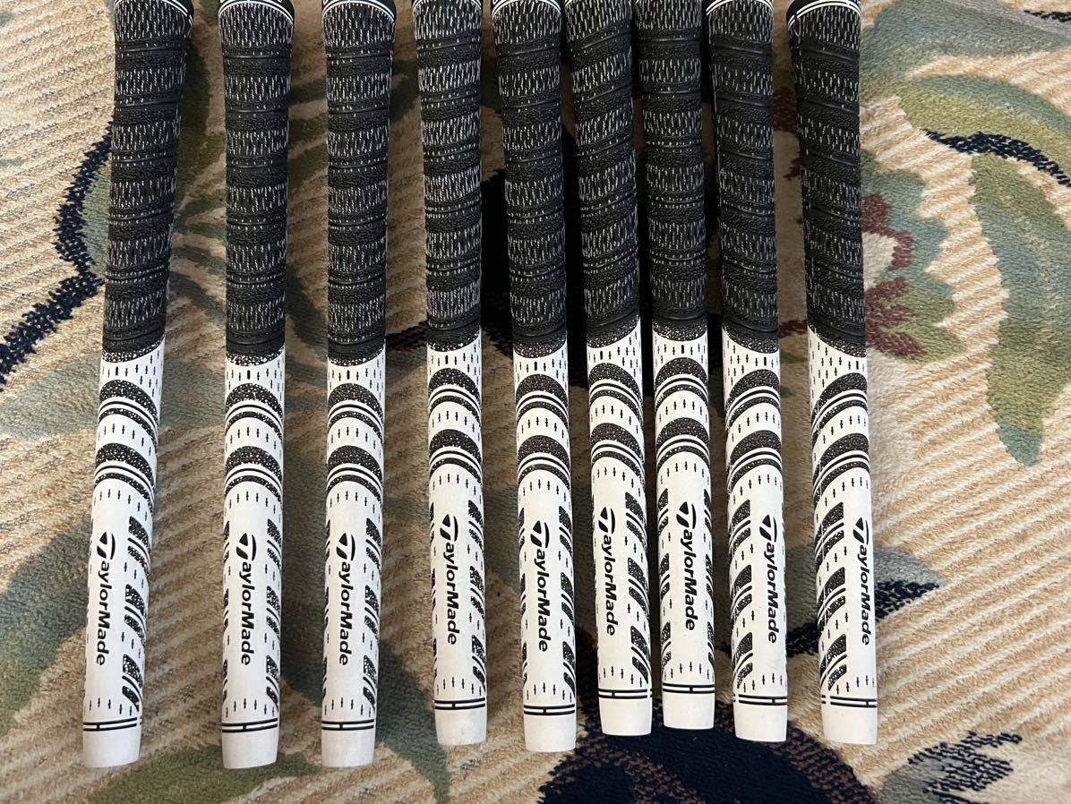 テーラーメイド 純正グリップ TM ND Wht-Blk Blk-end JP Golf Pride